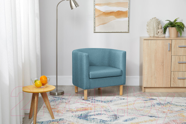 Изображение товара Кресло мягкое Mio Tesoro Агата 351 (синий 1175)