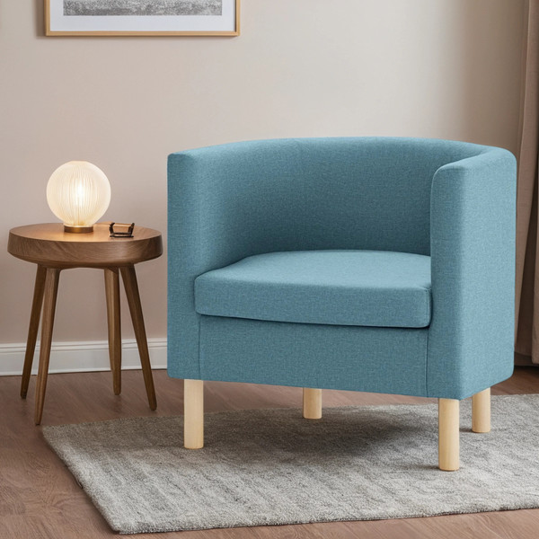 Изображение товара Кресло мягкое Mio Tesoro Агата 351 (синий 1175)