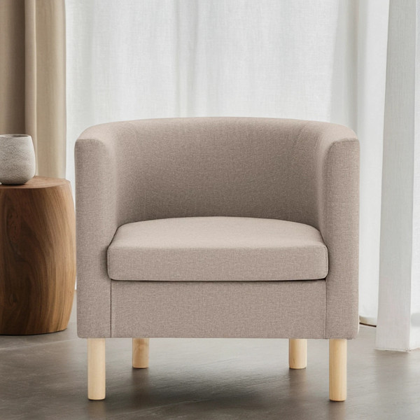 Изображение товара Кресло мягкое Mio Tesoro Агата 351 (темно-бежевый 1176)