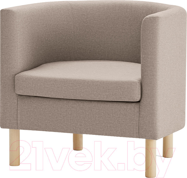 Изображение товара Кресло мягкое Mio Tesoro Агата 351 (темно-бежевый 1176)