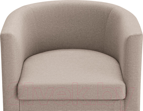 Изображение товара Кресло мягкое Mio Tesoro Агата 351 (темно-бежевый 1176)