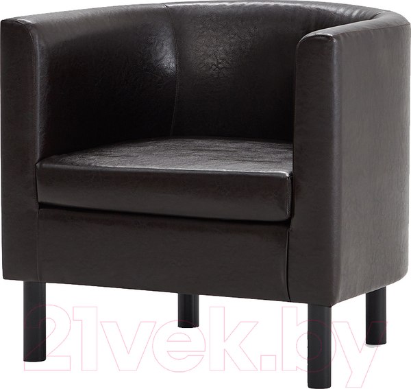 Изображение товара Кресло мягкое Mio Tesoro Агата 351 (коричневый 87)