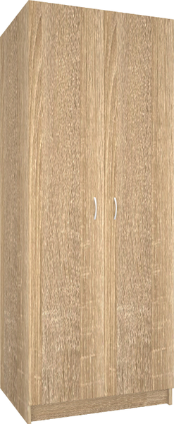 Изображение товара Шкаф МДК ШК1 для одежды 2-х дверный 780x596x2000 (дуб сонома)