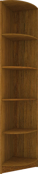 Изображение товара Стеллаж МДК СУ1 угловой 370x370x2000  (орех гварнели)
