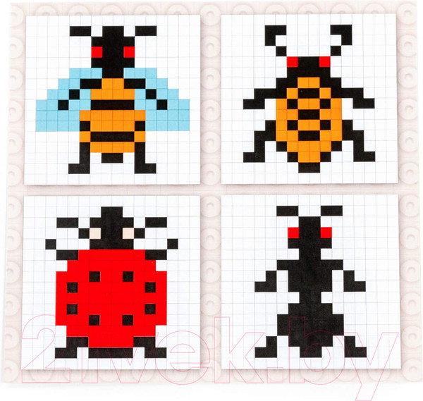 Изображение товара Микроконструктор Полесье Классик Жуки / 67491