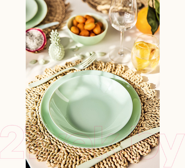 Изображение товара Тарелка столовая обеденная Luminarc Diwali Paradise Green V5839