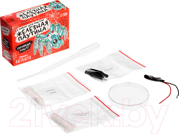 Изображение товара Набор для опытов Эврики Классные эксперименты 8 в 1 / 10331421