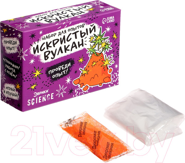 Изображение товара Набор для опытов Эврики Классные эксперименты 8 в 1 / 10331421