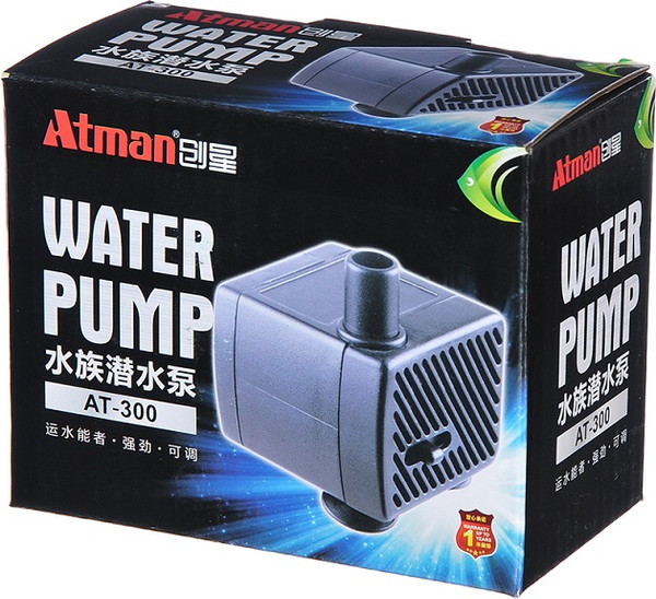 Изображение товара Помпа для аквариума Atman Подъемная 150 л/ч, 2W до 0.4м / ATM-AT-300