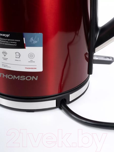 Изображение товара Электрочайник Thomson K30E-4001 (красный)