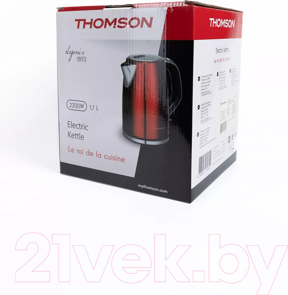Изображение товара Электрочайник Thomson K30E-4001 (красный)