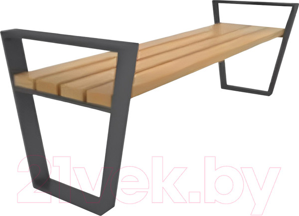 Изображение товара Скамья садовая Saniji С3 1700x400x450