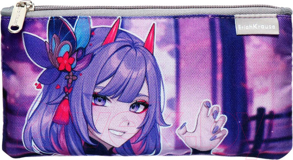 Изображение товара Пенал Erich Krause Light Manga / 60954 (сиреневый)