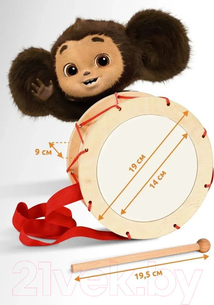 Изображение товара Музыкальная игрушка Leader Toys Чебурашка / 11889