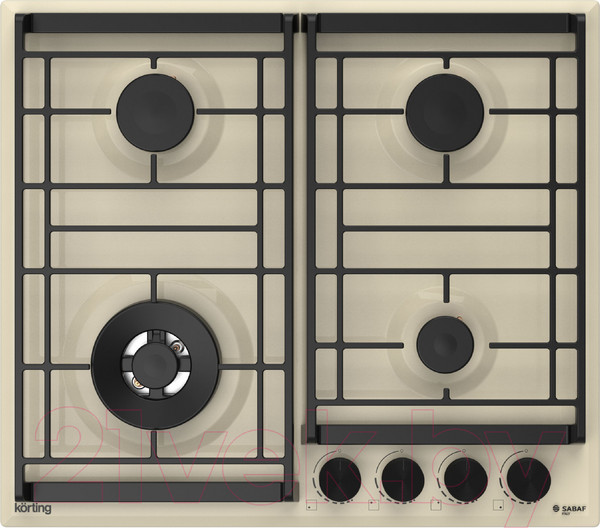 Изображение товара Газовая варочная панель Korting HG 6302 CTB
