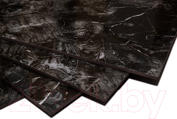 Изображение товара Плитка RE tas Ceramic Perla Black Retash (600x600, глянцевый)