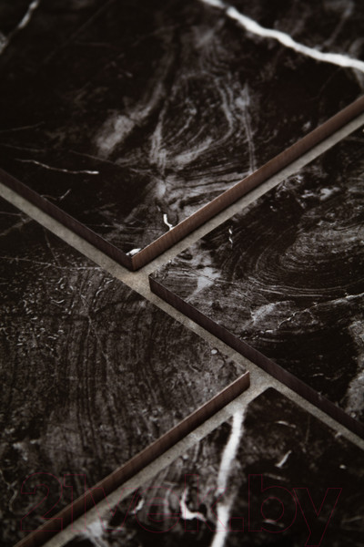 Изображение товара Плитка RE tas Ceramic Perla Black Retash (600x600, глянцевый)