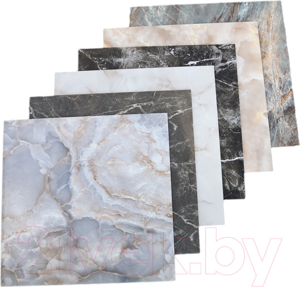 Изображение товара Плитка RE tas Ceramic Perla Black Retash (600x600, глянцевый)