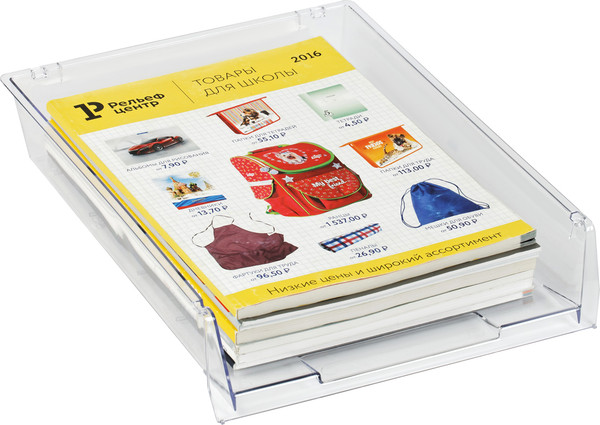 Изображение товара Лоток для бумаг Стамм Респект / ЛТГ-31162