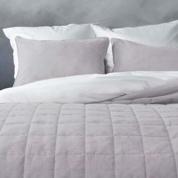 Изображение товара Набор текстиля для спальни Pasionaria Софт 250x270 с наволочками (серебристый)