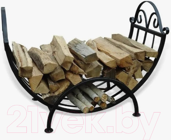 Изображение товара Дровница для камина Saniji Лодочка Н4 / 900x440x620