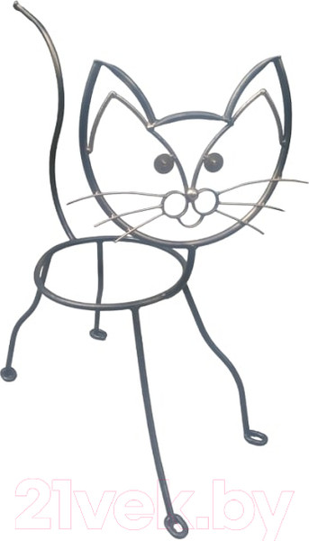 Изображение товара Стойка для цветов Saniji Кот Ц2