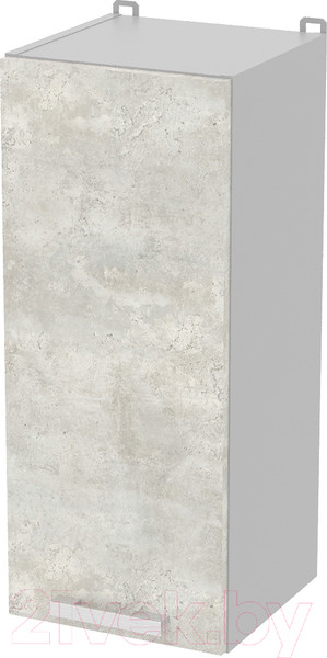 Изображение товара Шкаф навесной для кухни Интерлиния Компо ВШ30-720-1дв (бетон лайт)
