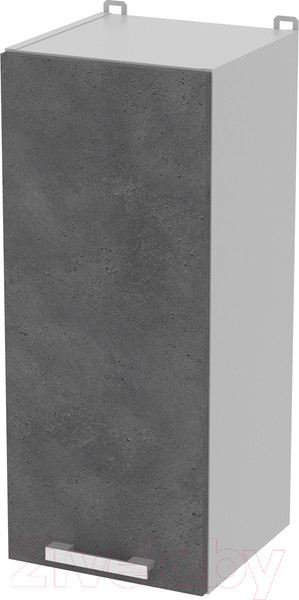 Изображение товара Шкаф навесной для кухни Интерлиния Компо ВШ30-720-1дв (бетон портленд)