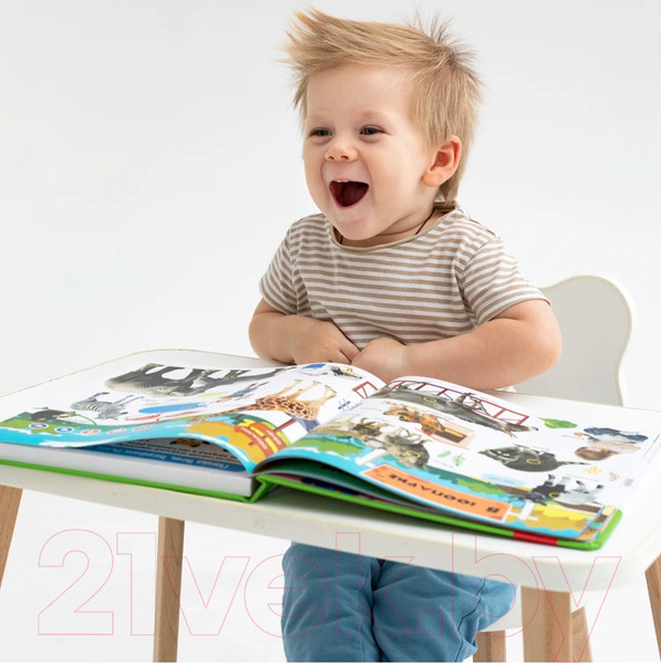 Изображение товара Музыкальная книга BertToys Нажималка-Животные / 9785907527430