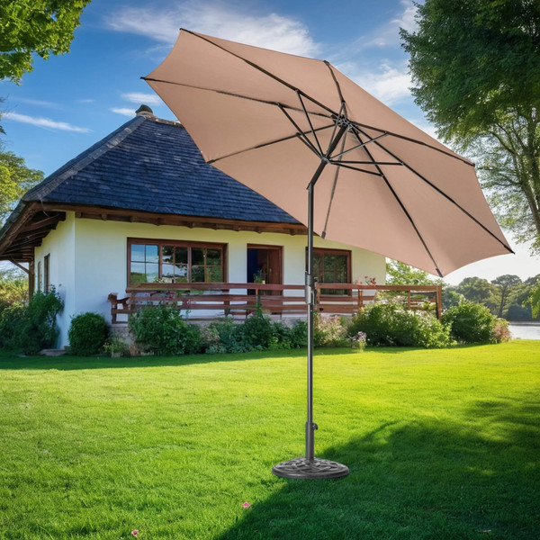 Изображение товара Зонт садовый Sundays B093801-1 (коричневый, с основанием)