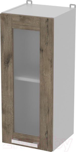 Изображение товара Шкаф навесной для кухни Интерлиния Компо ВШ30ст-720-1дв (дуб веллингтон)