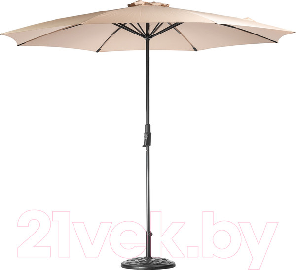 Изображение товара Зонт садовый Sundays B093801-1 (бежевый, с основанием)
