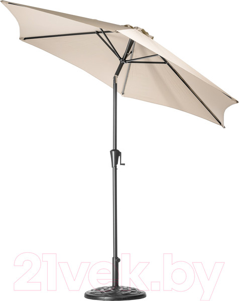 Изображение товара Зонт садовый Sundays TJB004-1 (серый, с основанием)