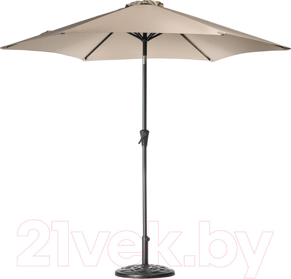 Изображение товара Зонт садовый Sundays TJB004-1 (серый, с основанием)