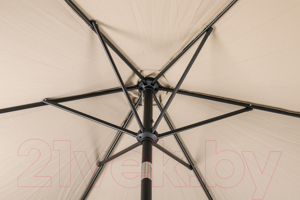 Изображение товара Зонт садовый Sundays TJB004-1 (серый, с основанием)