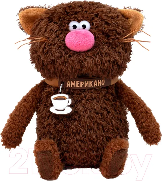 Изображение товара Мягкая игрушка Budi Basa Кофейный кот Американо / CCat16-20