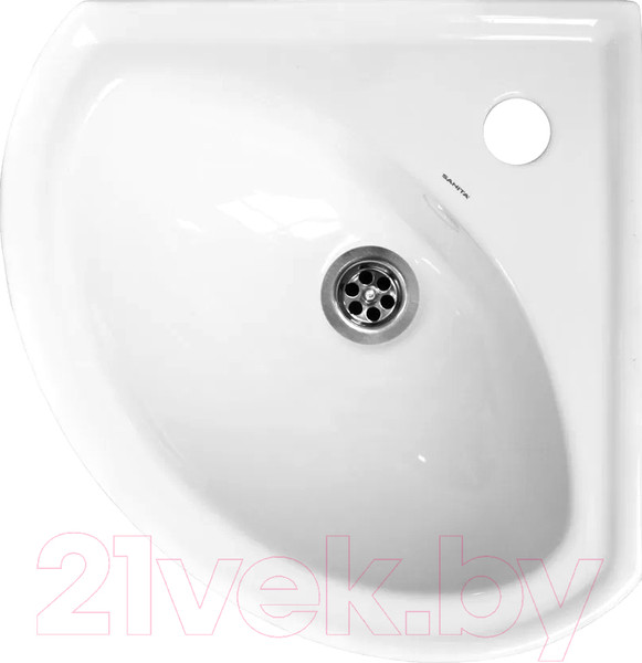 Изображение товара Умывальник Sanita Веер 36 WB.FN/Veer/23-C/WHT.G/S1