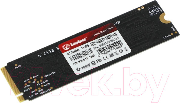 Изображение товара SSD диск KingSpec 512GB / NX-512