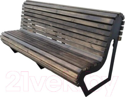 Изображение товара Скамья садовая Saniji С52 2000x400x1000