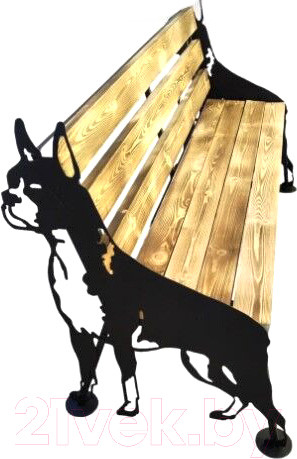 Изображение товара Скамья садовая Saniji Бульдог С56 1700x450x900