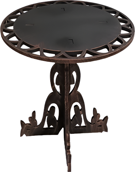 Изображение товара Кофейный столик садовый Saniji МДФ14 450x450x550