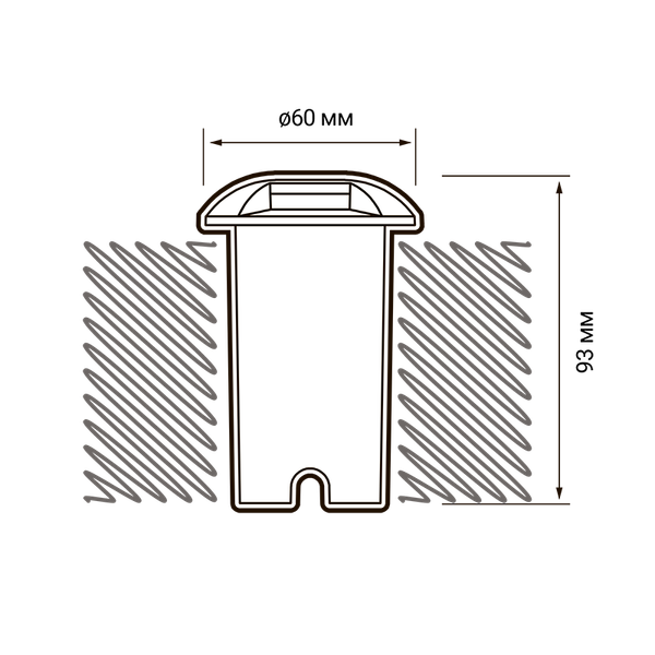 Изображение товара Светильник уличный JAZZway PGR R60/4 2W 4000K IP65 / 5024885 (черный)