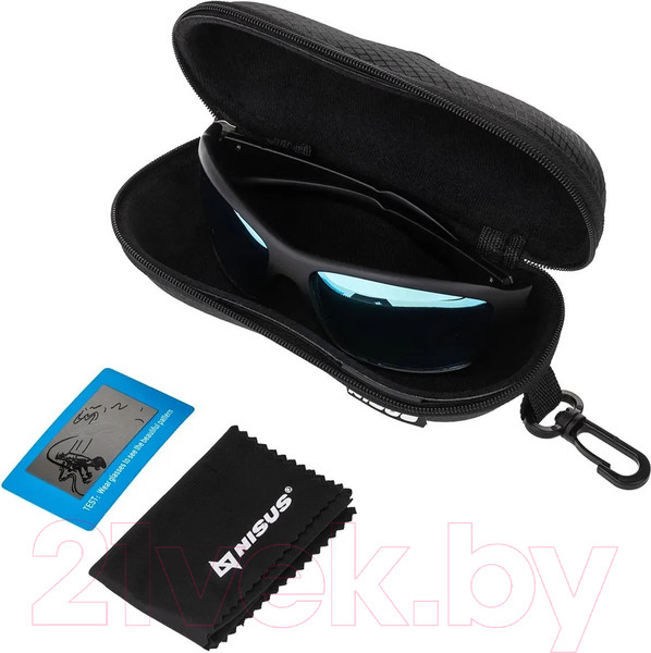 Изображение товара Очки солнцезащитные Nisus N-OP-LZ0306-B