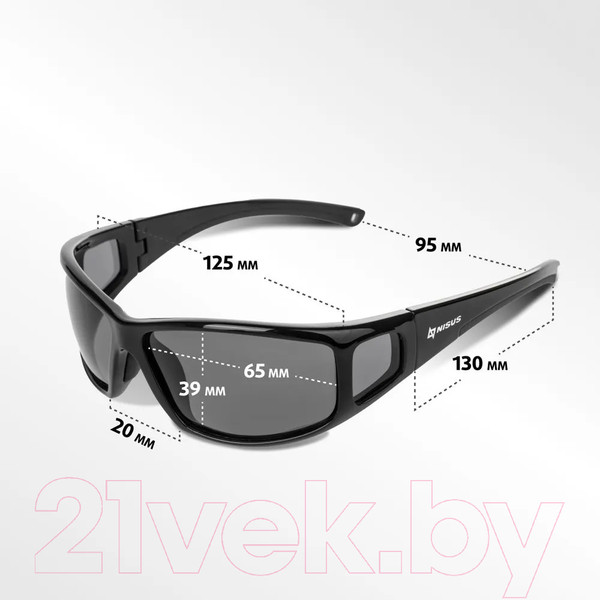 Изображение товара Очки солнцезащитные Nisus N-OP-LZ0007-G