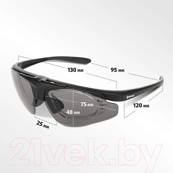 Изображение товара Очки солнцезащитные Nisus N-OP-LZ0030-4