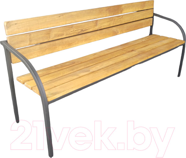 Изображение товара Скамья садовая Saniji С85 2000x450x900