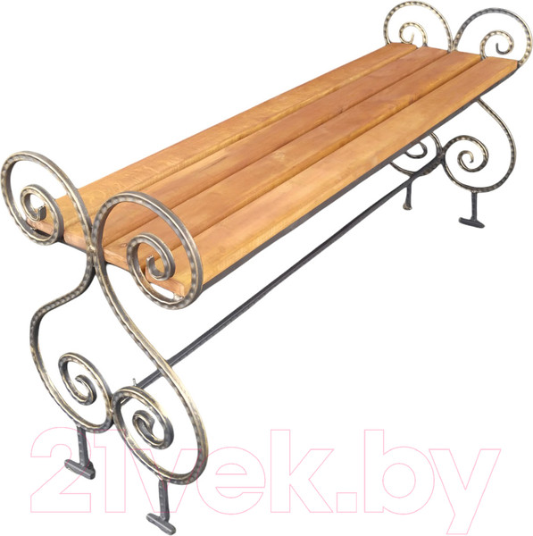 Изображение товара Скамья садовая Saniji Лебеди С94 1500x450x500