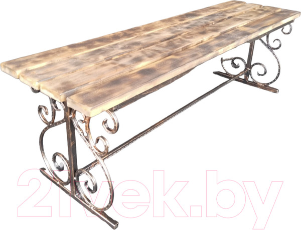 Изображение товара Скамья садовая Saniji Виток С109 1500x400x450
