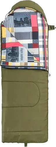 Изображение товара Спальный мешок Nisus Hollowfiber N-SB-H400-210x70 (зеленый)