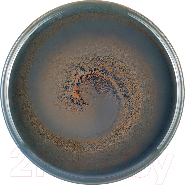 Изображение товара Тарелка столовая обеденная Gipfel Vortex 43213 (синий/зеленый)